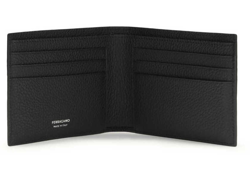 Portofele Ferragamo Leather Wallet NERO Barbati (BM 19775195) 3