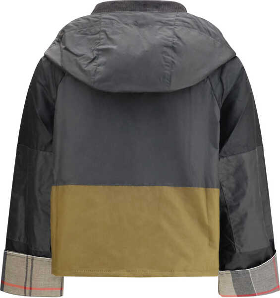 Jachete Barbour Liza Wax Jacket BLACK/GREY/SAND/DRESS Femei (BM 19775204) 2