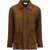 P.A.R.O.S.H. Suede Jacket CUOIO
