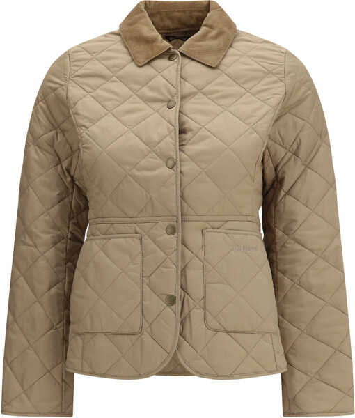 Jachete Barbour Deveron Quilt Jacket LIGHT TRENCH Femei (BM 19775228) 1