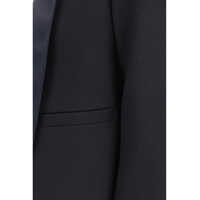 Jachete Dama - Jachete Tom Ford Cropped single-breasted Jacket BLACK/DEEP BLUE NAVY Femei (BM 19775240) - B-mall.ro