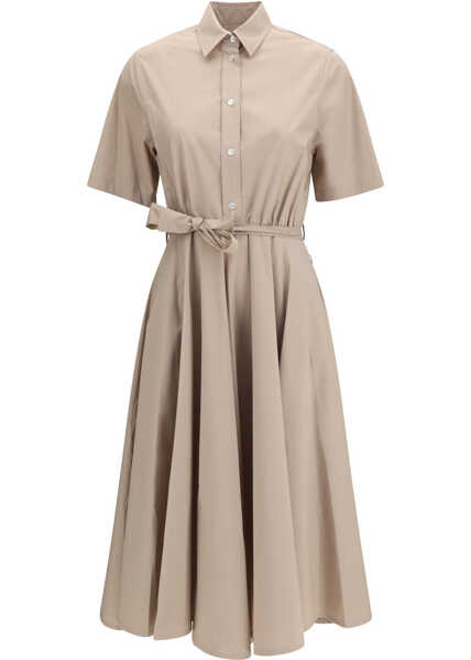 Rochii Cruna Long Shirtdress BEIGE Femei (BM 19775264) 1