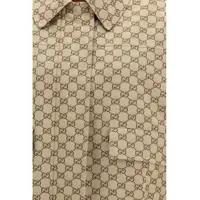 Bomber jacket Gucci Dama - Bomber jacket Gucci GG Canvas bomber Jacket CAMEL/EBONY Femei (BM 19775291) - B-mall.ro