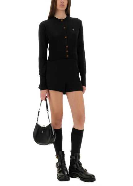 Cardigane Vivienne Westwood Cardigan Bea BLACK Femei (BM 19775396) 3