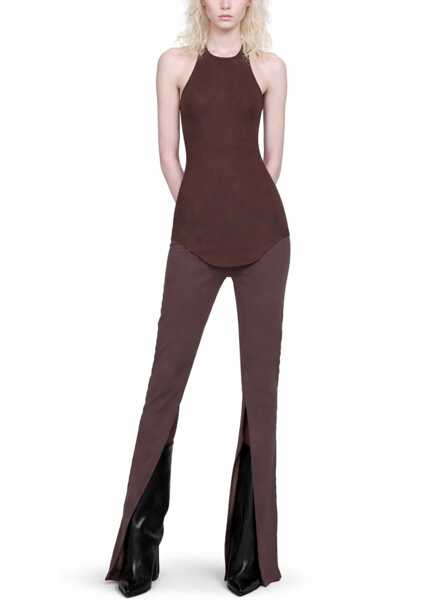 Bluze Rick Owens Smanicated Top BROWN Femei (BM 19775402) 2