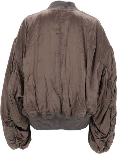 Bomber jacket Rick Owens Bomber Jacket Bucket Flight BROWN Femei (BM 19775513) 3