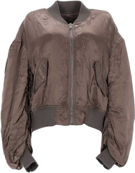 Bomber jacket Rick Owens Bomber Jacket Bucket Flight BROWN Femei (BM 19775513) 1