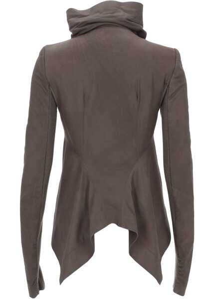 Geci de piele Rick Owens Temple Naska Biker Jacket BROWN Femei (BM 19775516) 2