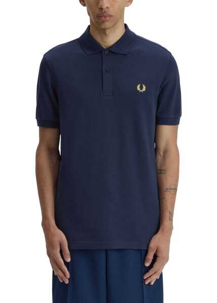 Tricouri Polo Fred Perry Polo With Logo BLUE Barbati (BM 19775519) 2