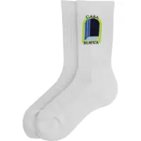 Lenjerie intima Casablanca pentru Barbati - Sosete Casablanca Socks With Logo WHITE Barbati (BM 19775531) - B-mall.ro