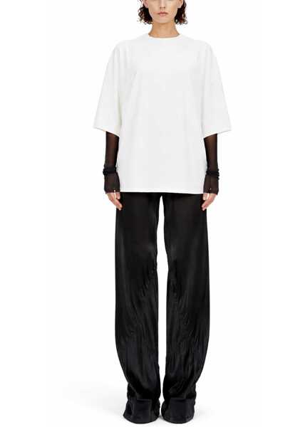 Tricouri Rick Owens Tommy-T T-Shirt WHITE Femei (BM 19775546) 2