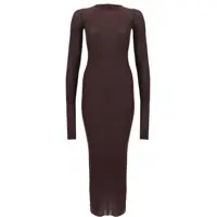 Rochii casual Long-Sleeved Midi Dress Femei