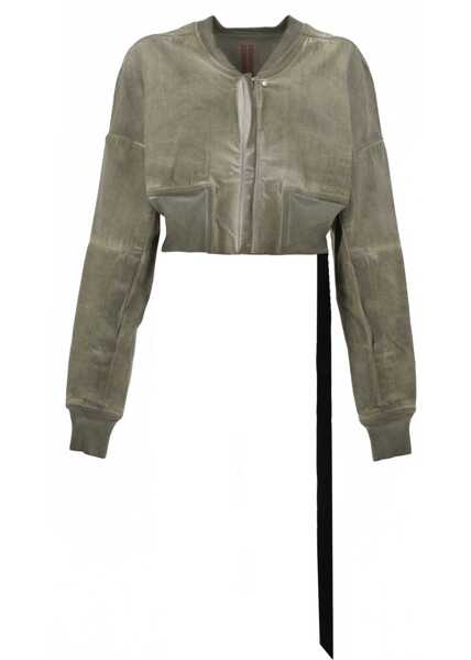 Bomber jacket Rick Owens Denim Flight Bomber Jacket BROWN Femei (BM 19775651) 1