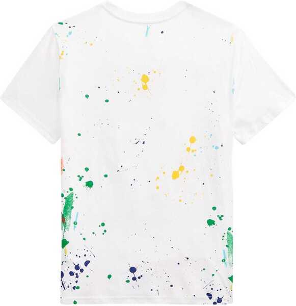 Tricouri Ralph Lauren T-Shirt With Bear Logo WHITE Baieti (BM 19775699) 2