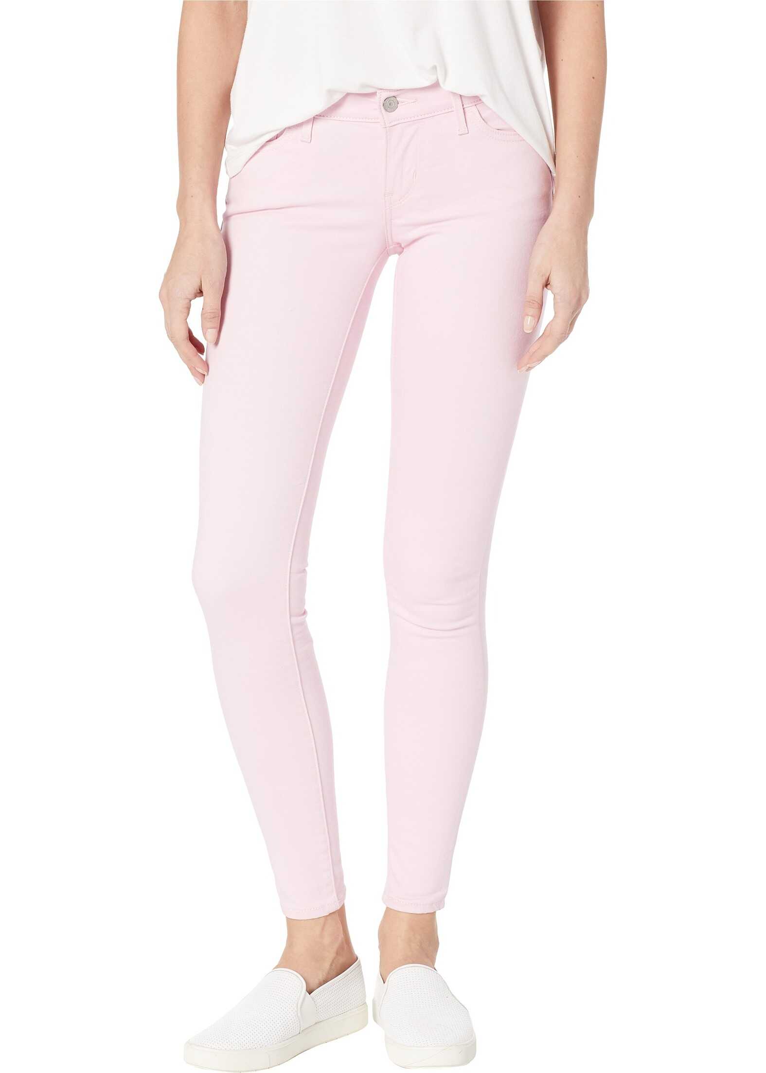 Blug Levi's® 710 Super Skinny Light Pink Sateen