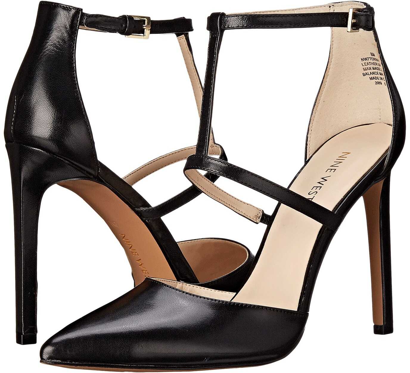 Pantof Nine West Tornaydo Black Leather