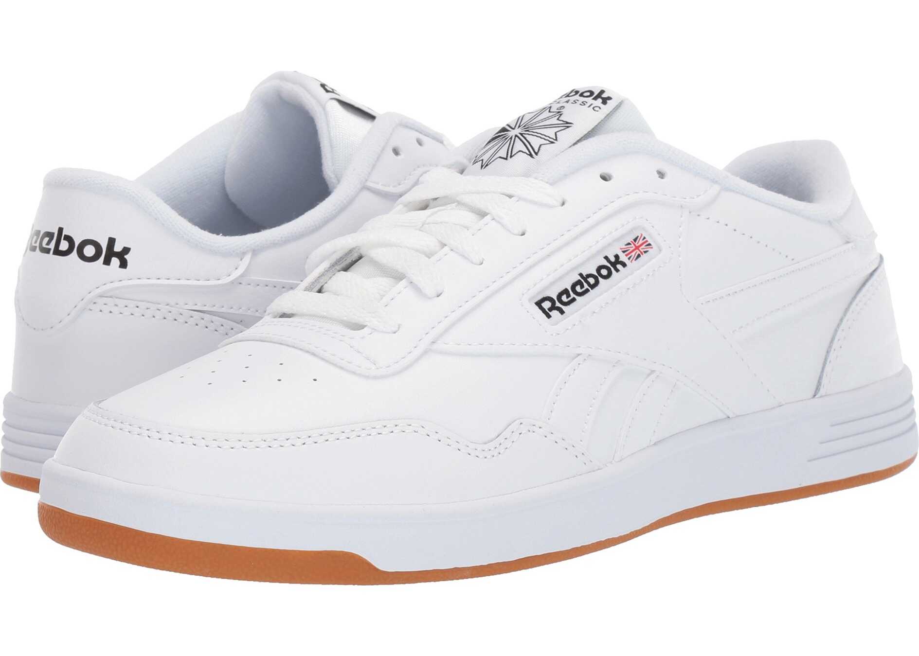 Reebok Club Memt White/Black/Reebok Rubber Gum