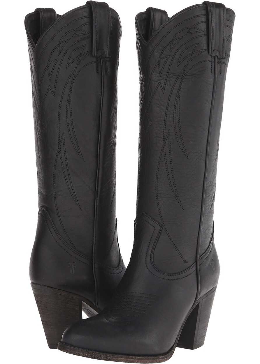 Gheata Frye Ilana Pull On Black Washed Oiled Vintage