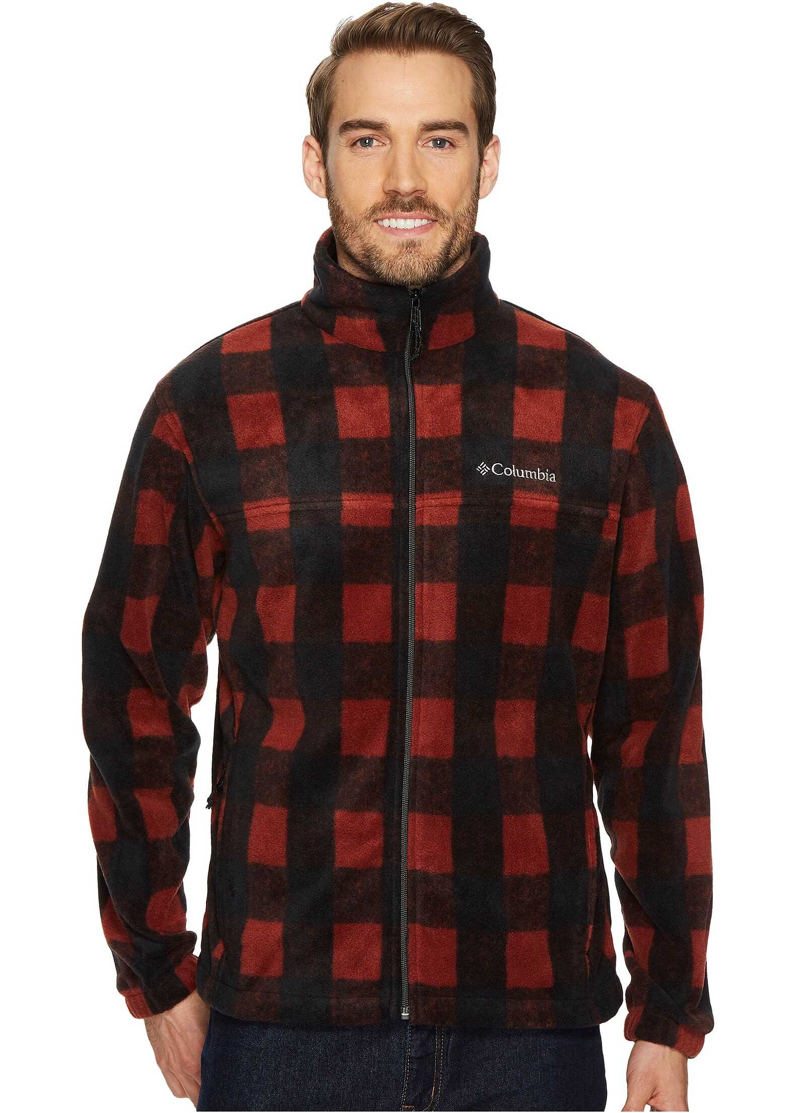 Geaca Columbia Steens Mountain™ Print Jacket Deep Rust Plaid