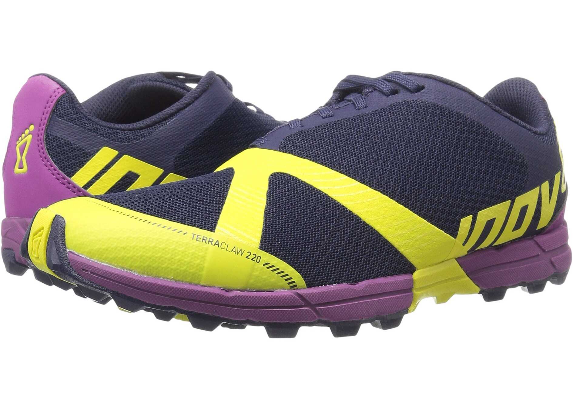 Tenis inov-8 Terraclaw™ 220 Navy/Lime/Purple