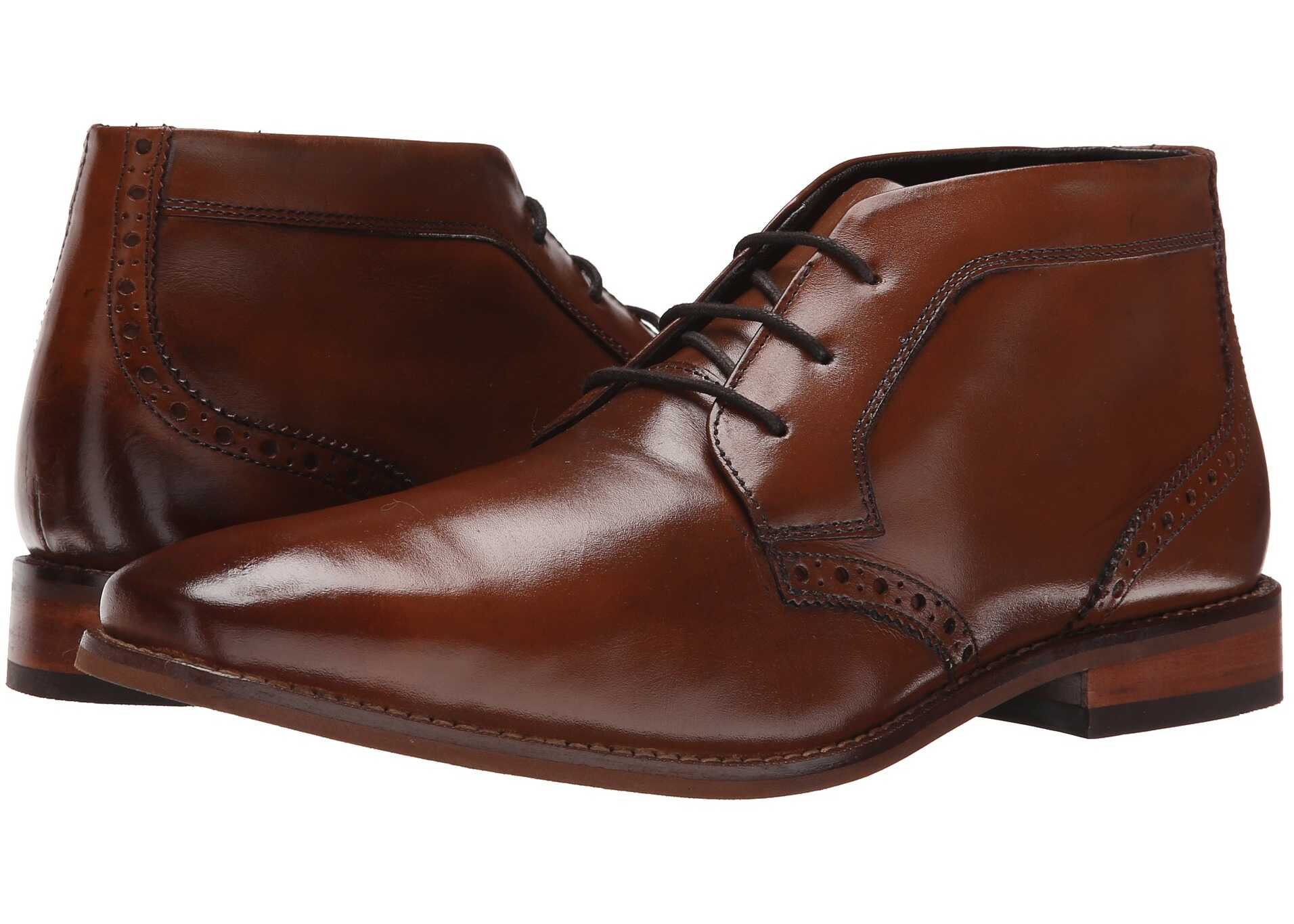 Gheata Florsheim Castellano Chukka Boot Saddle Tan Smooth