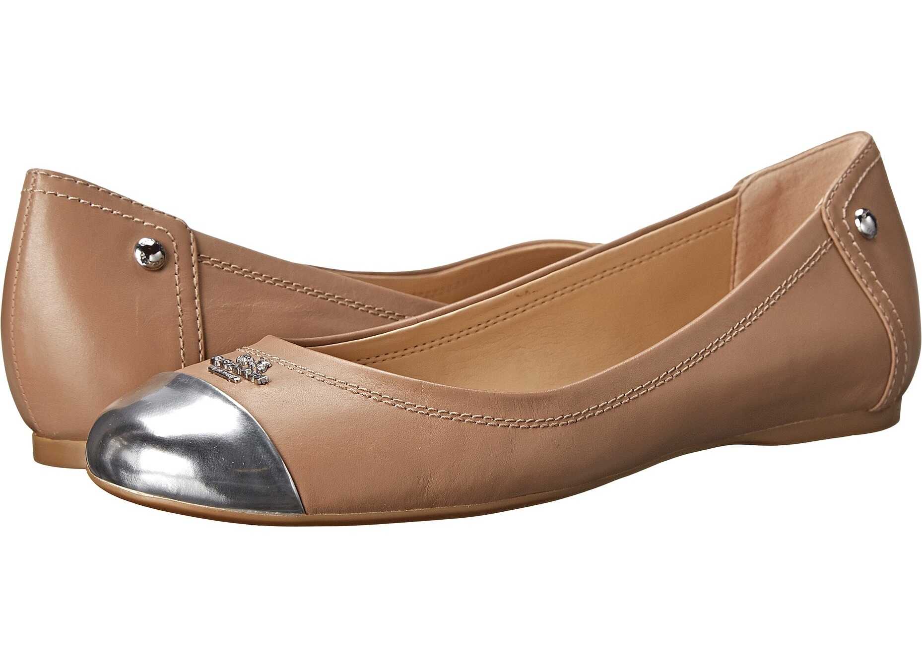 Balerin COACH Chelsea Mink Grey/Bright Silver Matte Calf