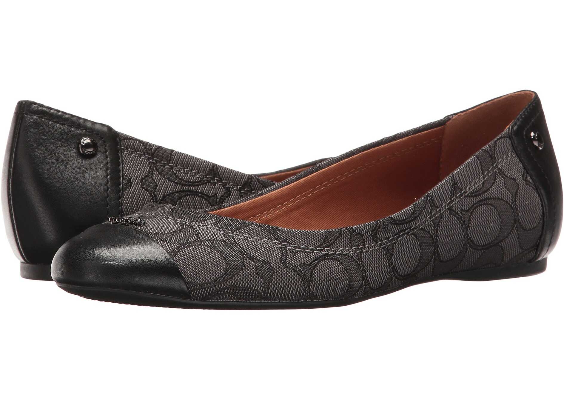 Balerin COACH Chelsea Black Smoke