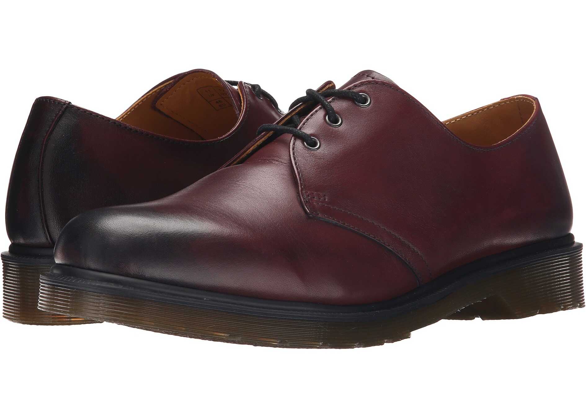 Pantof Dr. Martens 1461 3-Eye Shoe Cherry Red Temperley