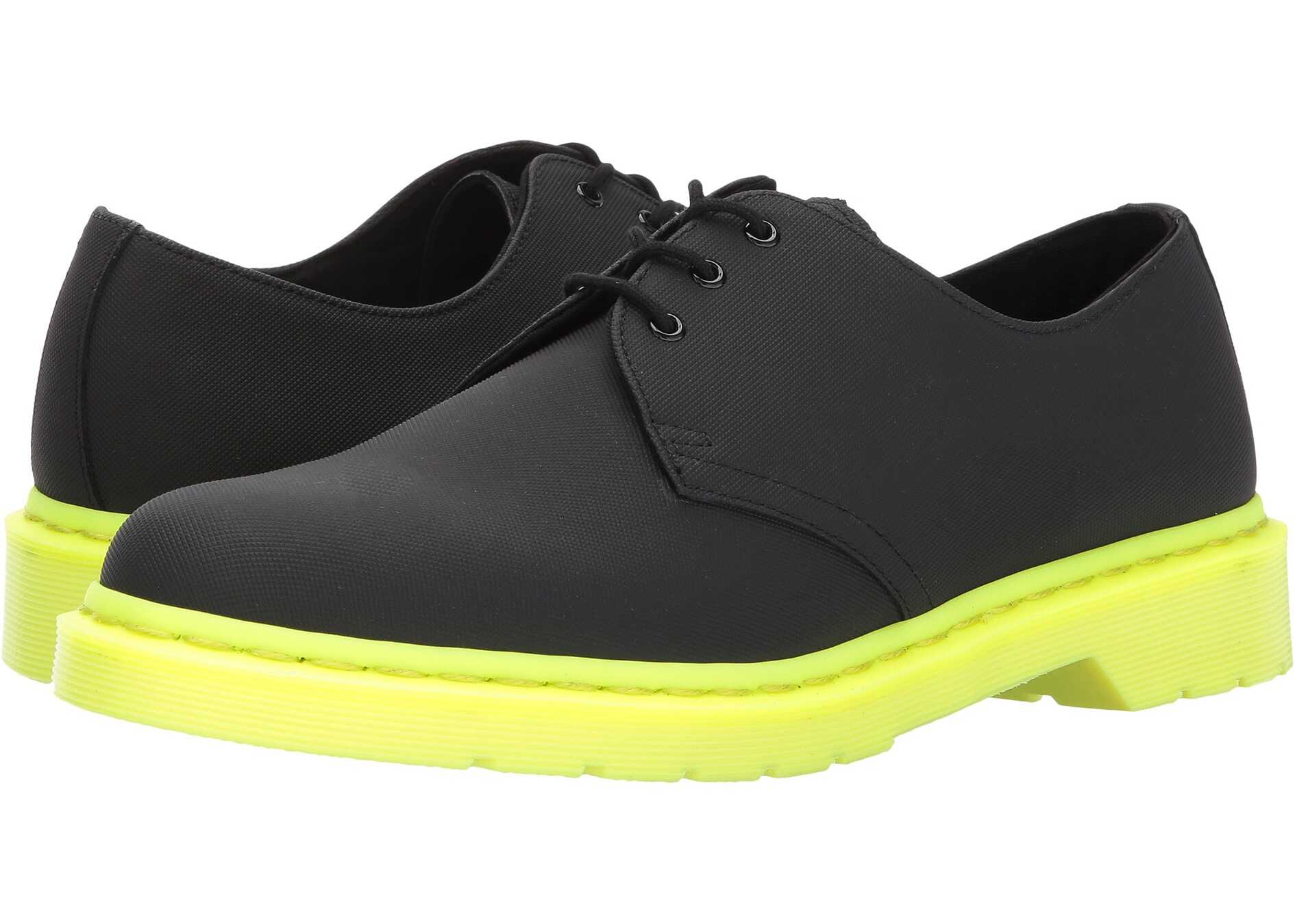 Pantof Dr. Martens 1461 3-Eye Shoe Black Ajax