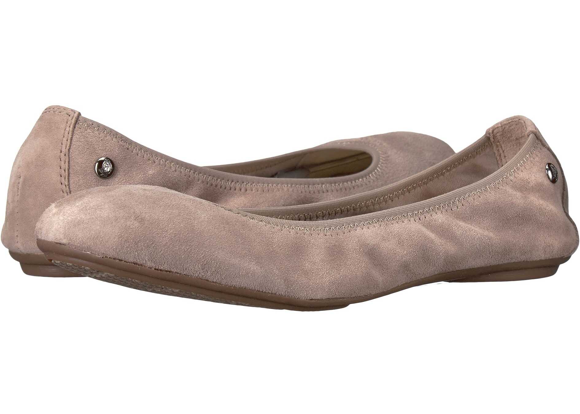 Balerin Hush Puppies Chaste Ballet Pinebark Suede