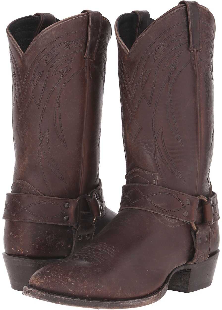 Gheata Frye Billy Harness Espresso Polished Stonewash