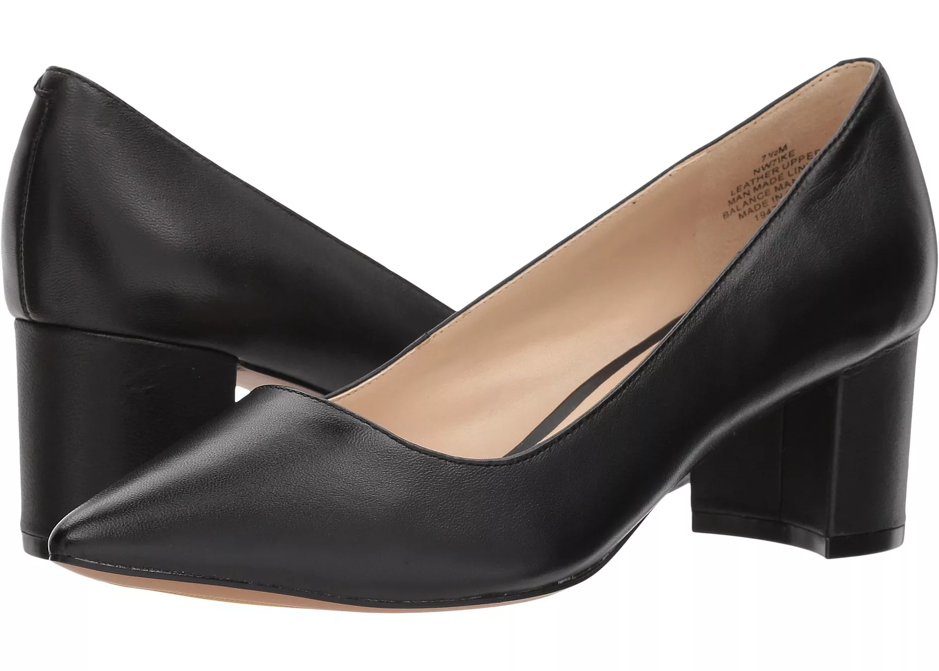 Pantof Nine West Ike Black Leather 1