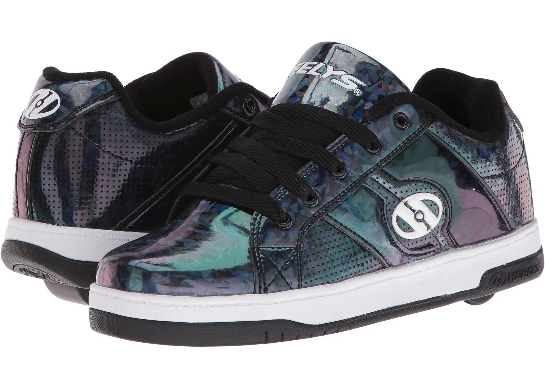 Tenis Heelys Split (Little Kid/Big Kid/Adult) Black/Hologram