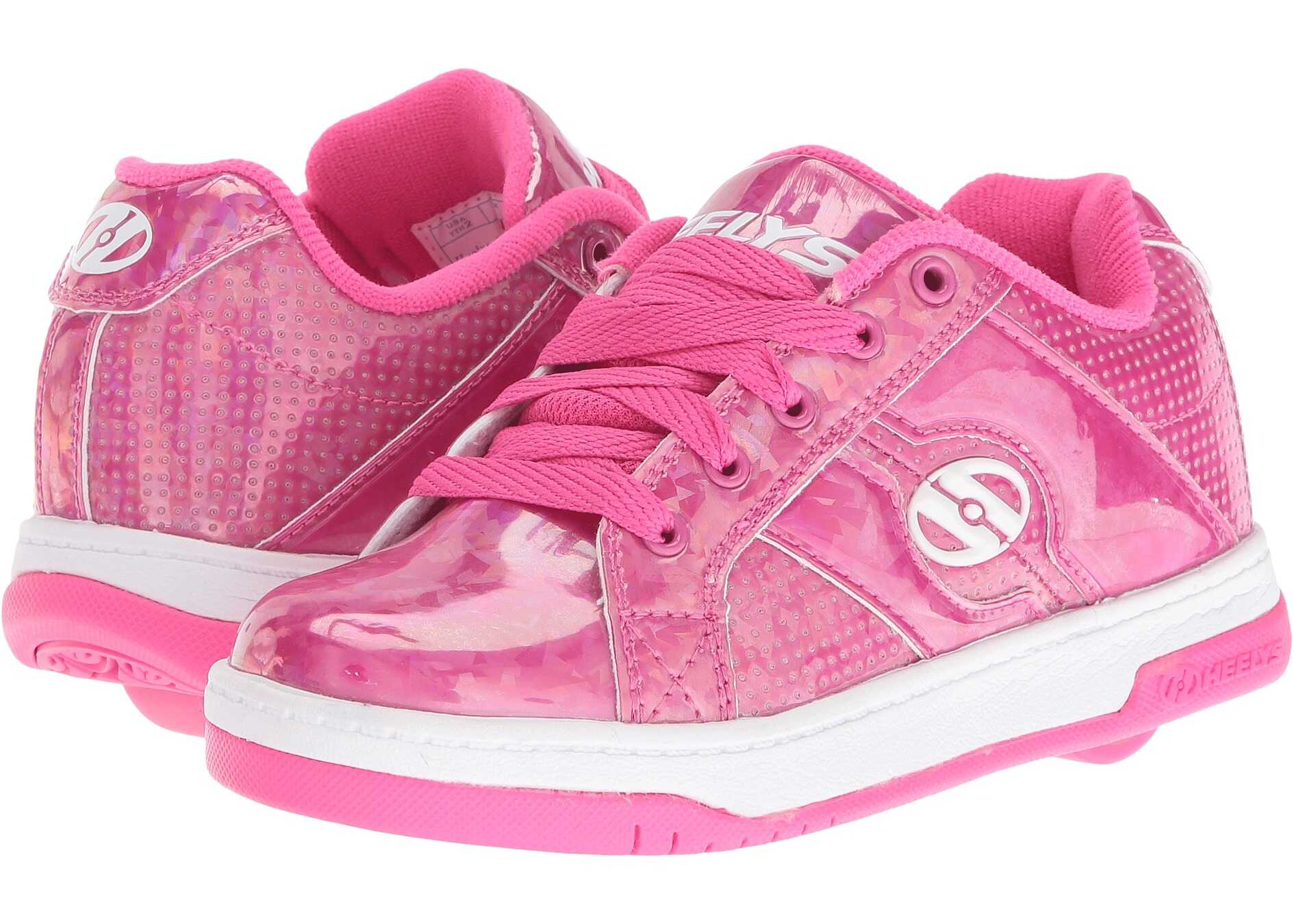 Tenis Heelys Split (Little Kid/Big Kid/Adult) Pink/Hologram