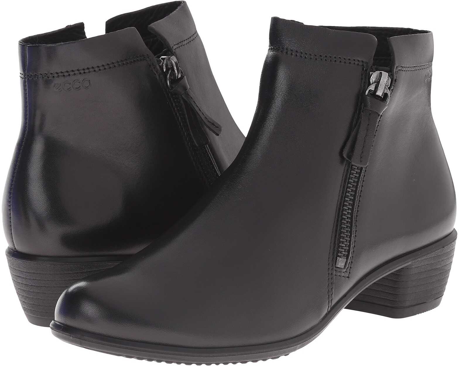Gheata ECCO Touch 35 Zip Bootie Black