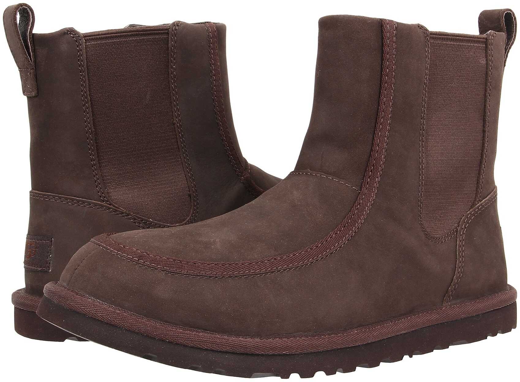 Gheata UGG Bloke II Stout Leather/Sheepskin