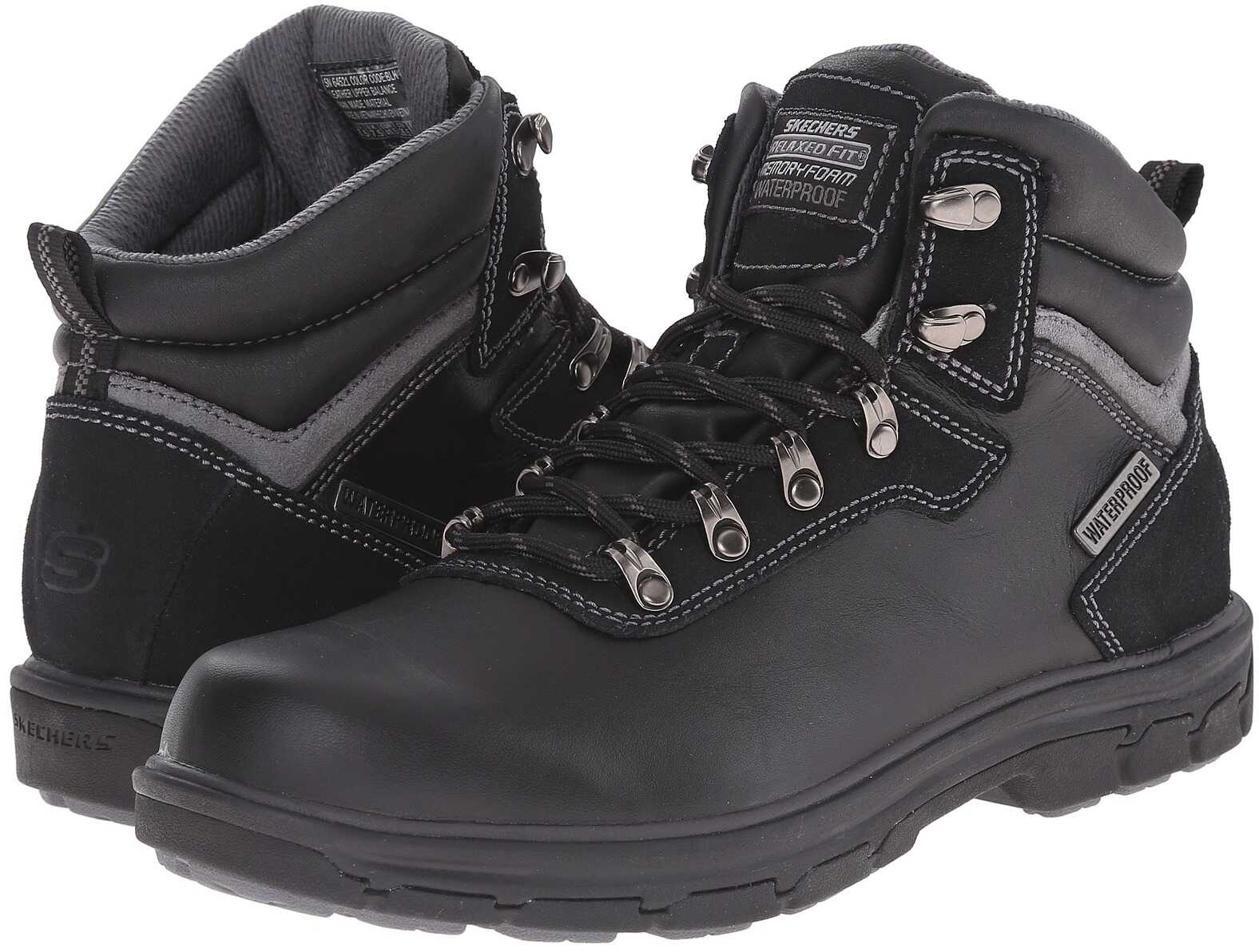 Gheata SKECHERS Relaxed Fit Segment - Ander Black