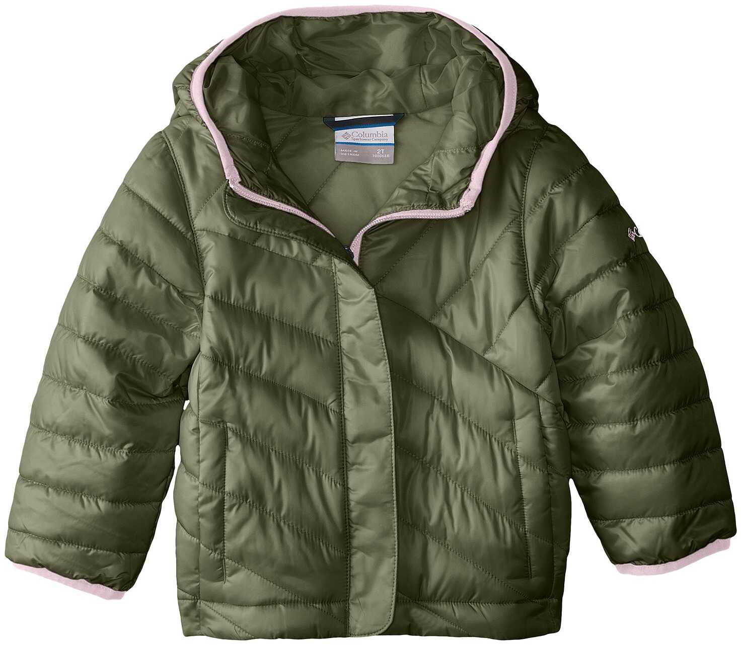 Geaca Columbia Kids Powder Lite™ Puffer (Little Kids/Big Kids) Cypress/Cupid