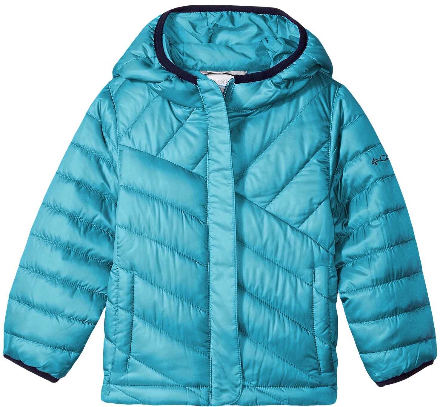 Geaca Columbia Kids Powder Lite™ Puffer (Little Kids/Big Kids) Pacific Rim/Collegiate Navy