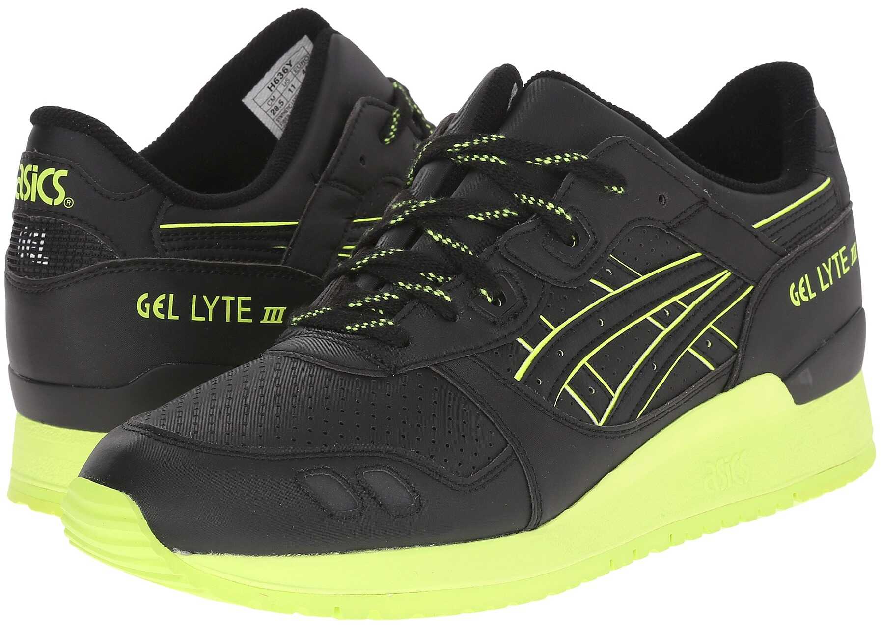 Tenis ASICS Tiger Gel-Lyte™ III Black/Black/Energy Green