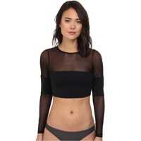 Costume de Baie Halle Cropped Rashguard Cover-Up* Femei