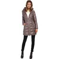 Geci de Iarna Metallic Hooded Packable Down Coat Femei