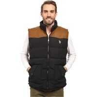 Geci de Puf Western Yoke Puffer Vest Barbati