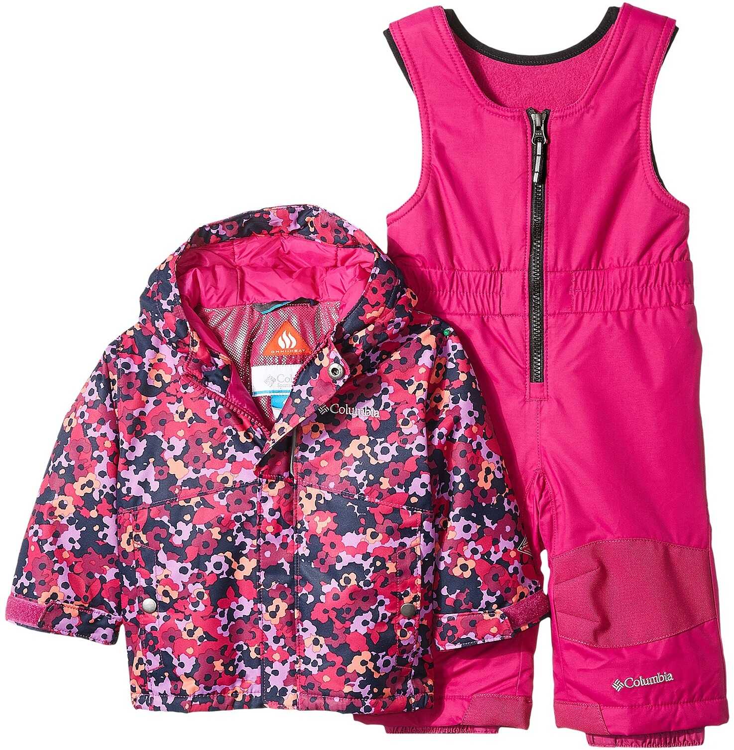Set Columbia Kids Buga™ Set (Infant) Deep Blush Floral Camo/Deep Blush