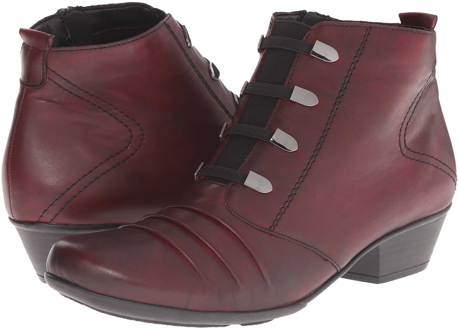 Gheata Rieker D7381 Chianti Cristallino/Burgundy Bogota