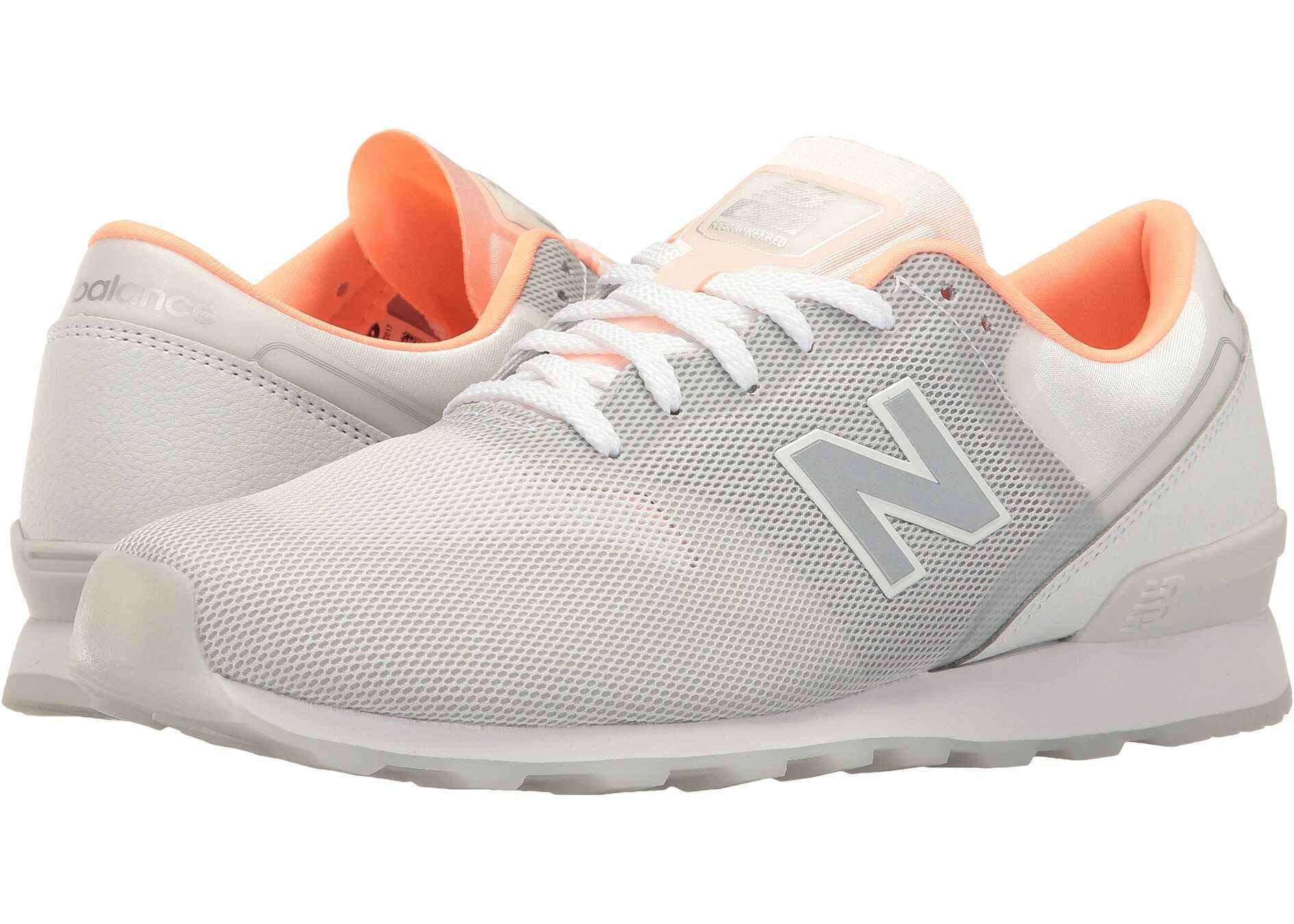 New Balance Classics WL696 Gunmetal/White