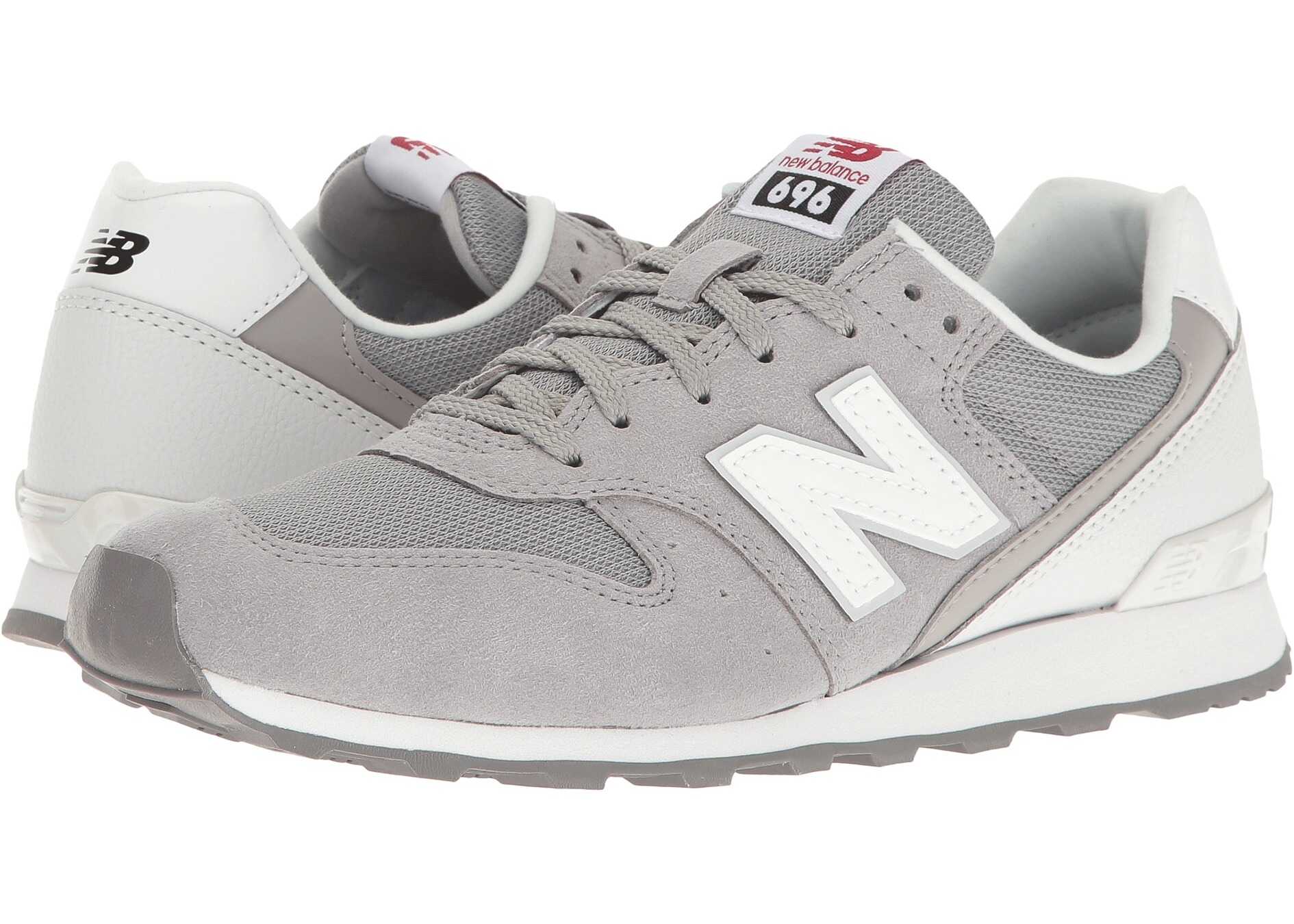 Tenis New Balance Classics WL696 Grey/White