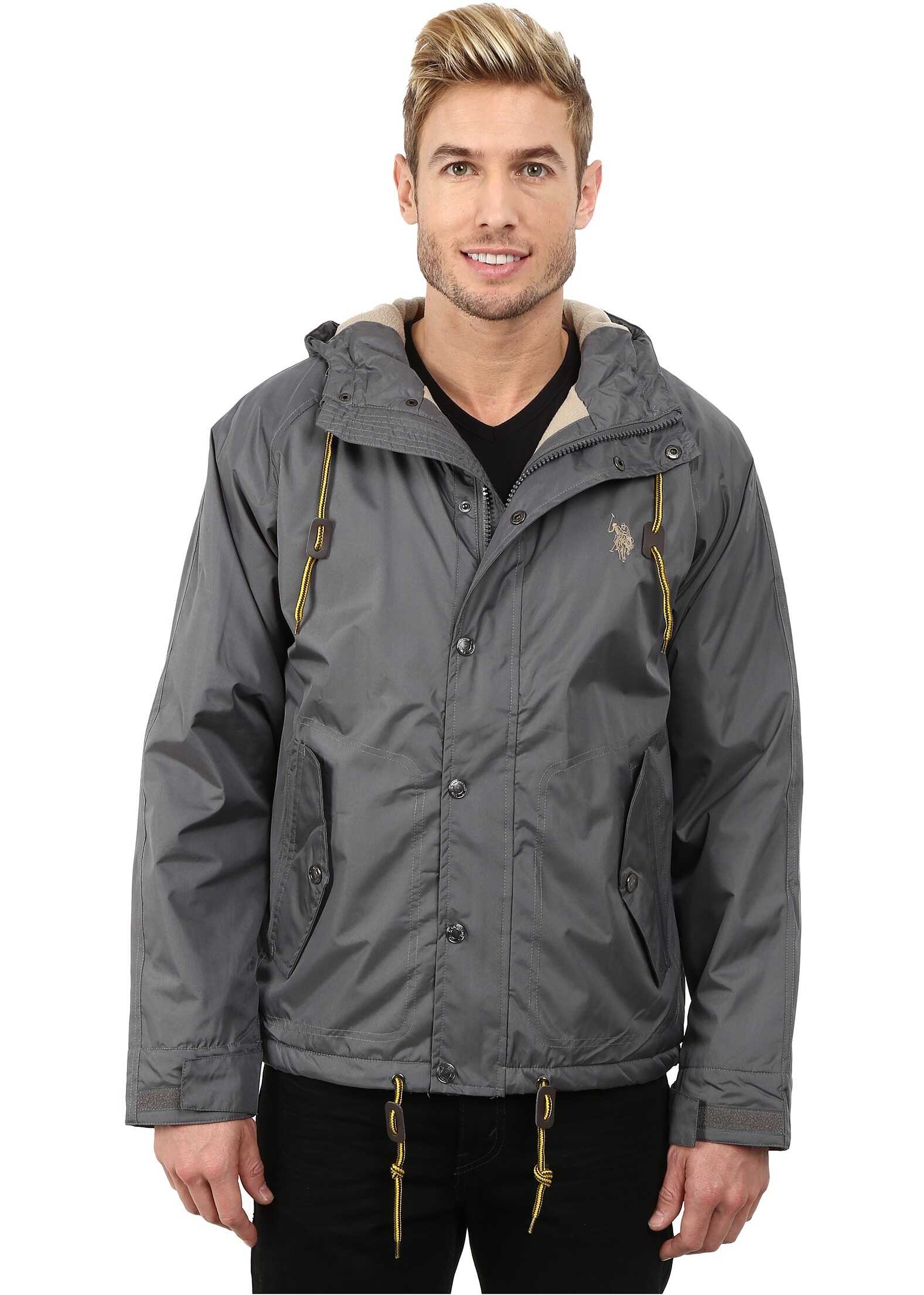 Geaca U.S. POLO ASSN. Fleece Lined Anorak Castle Rock