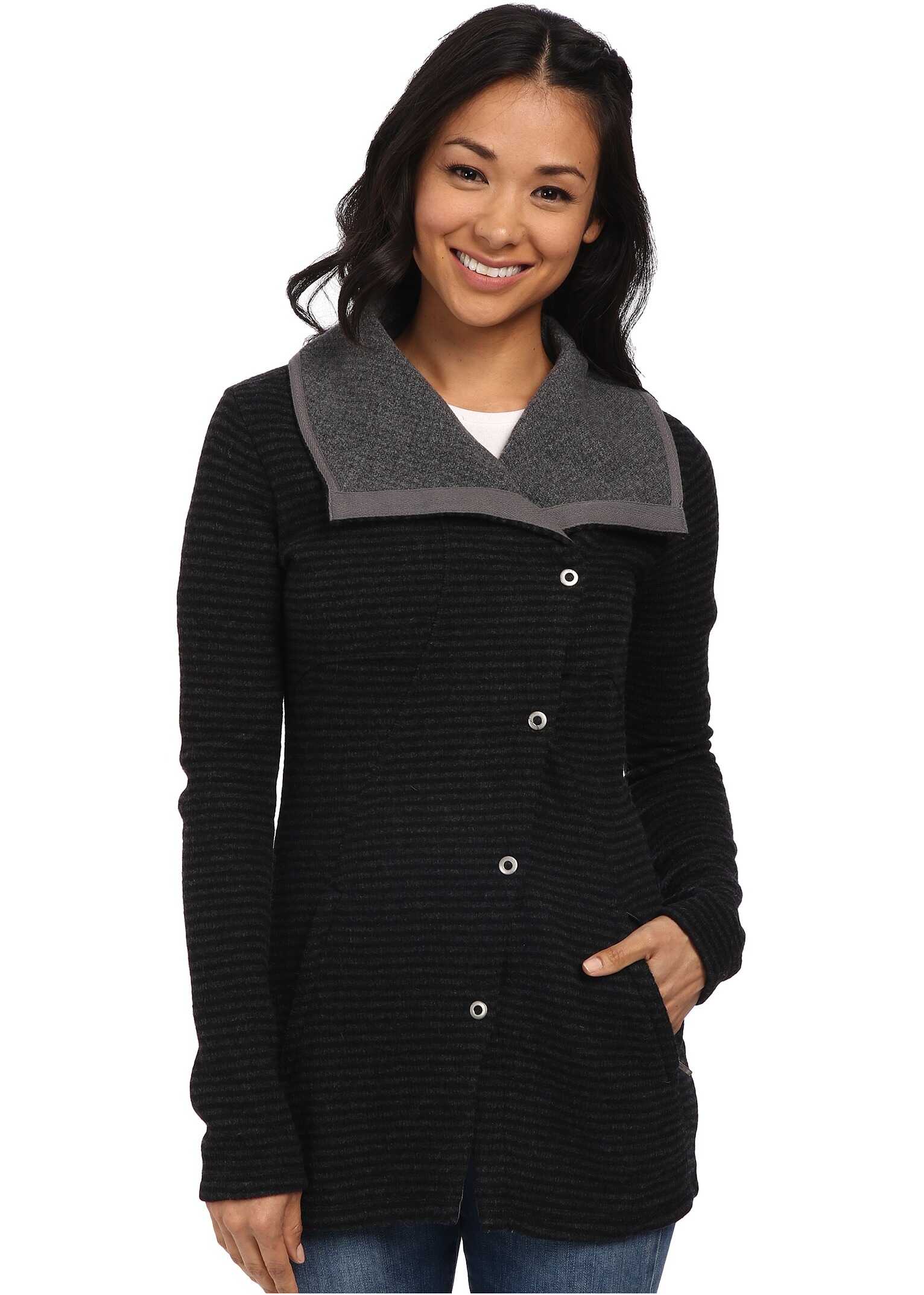 Pulover Prana Milana Jacket Coal