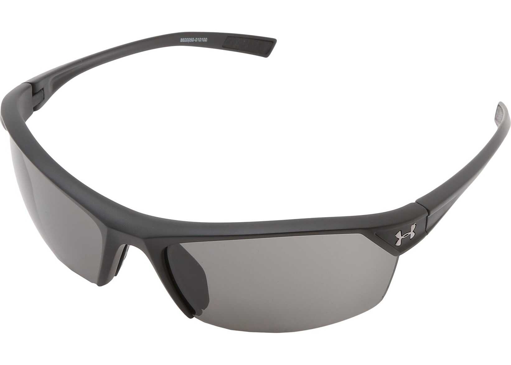 Under Armour UA Zone 2.0 Satin Black Frame w/ Black Rubber/Gray Lens